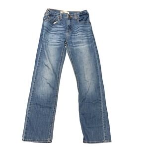 Signature by Levi Strauss Gold Boys Straight Leg Medium Wash Jeans Sz 14 Regular
